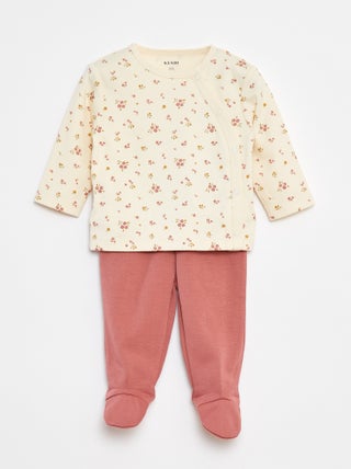 Ensemble pyjama en coton - 2 pièces