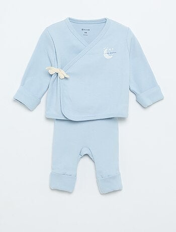 Ensemble pyjama en coton - 2 pièces