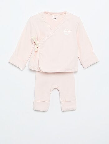 Ensemble pyjama en coton - 2 pièces
