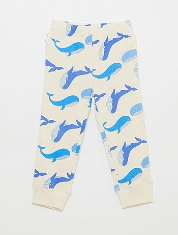 Ensemble pyjama en coton côtelé - 2 pièces