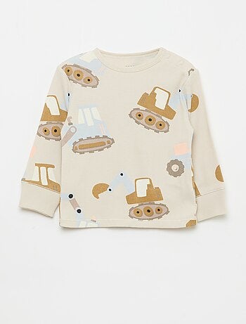 Ensemble pyjama en coton côtelé - 2 pièces