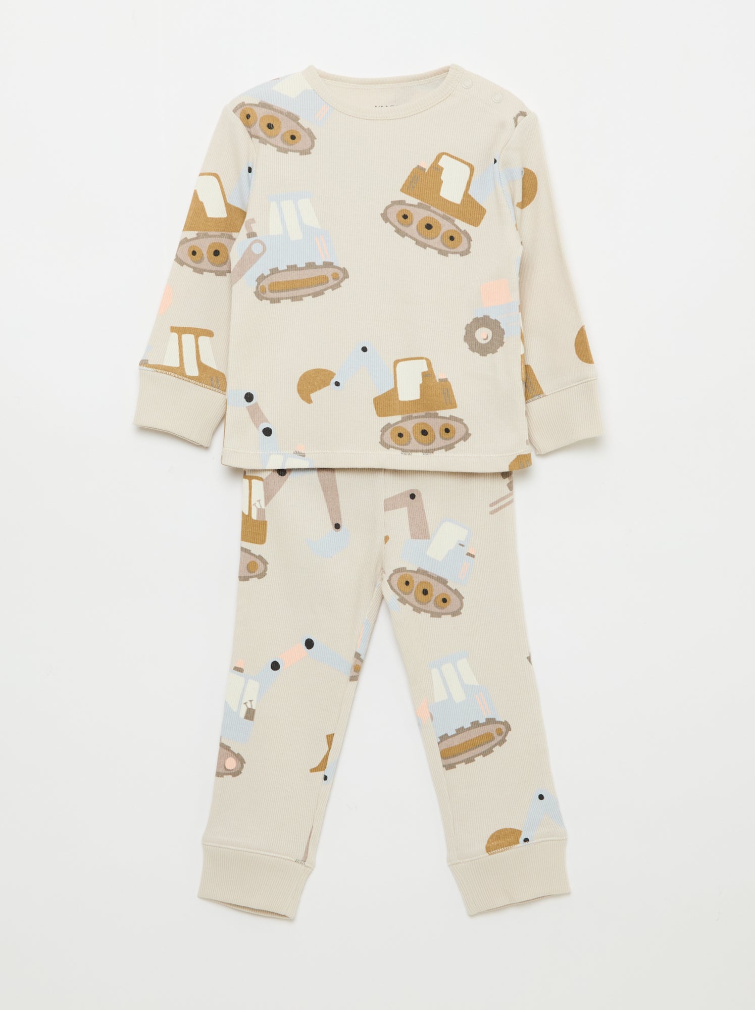 Ensemble pyjama en coton côtelé - 2 pièces
