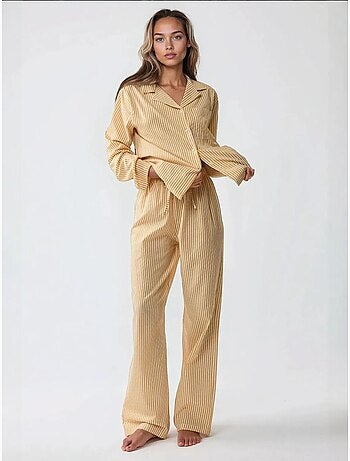 Ensemble pyjama en coton rayé hiccup