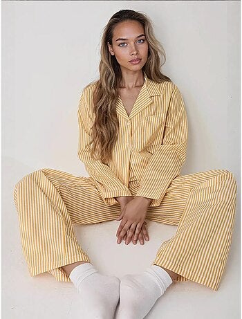 Ensemble pyjama en coton rayé hiccup