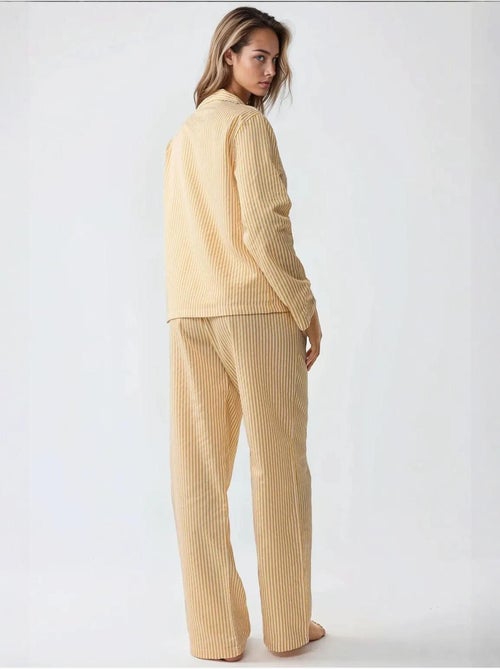 Ensemble pyjama en coton rayé - Kiabi Ensemble pyjama en coton rayé - Kiabi