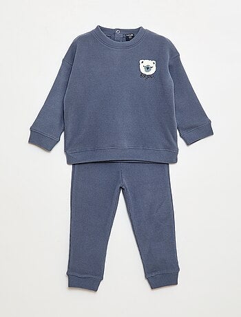 Ensemble pyjama en maille douce - 2 pièces