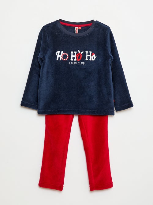 Ensemble pyjama en polaire de Noël - 2 pièces - Kiabi