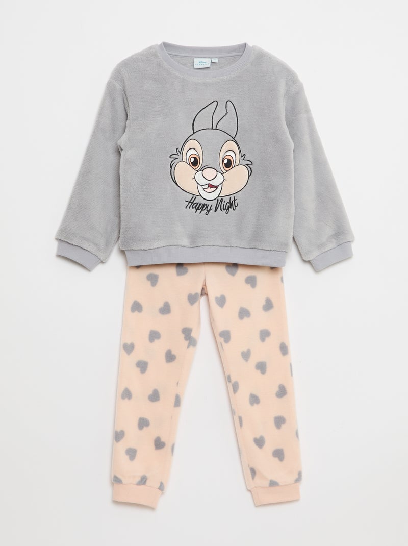 Femme Disney Kiabi Pyjama Femme Panpan Ensemble Pyjama En Polaire