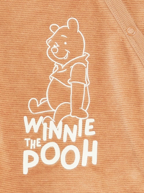 Ensemble pyjama en velours 'Disney' haut + pantalon - 2 pièces - Kiabi