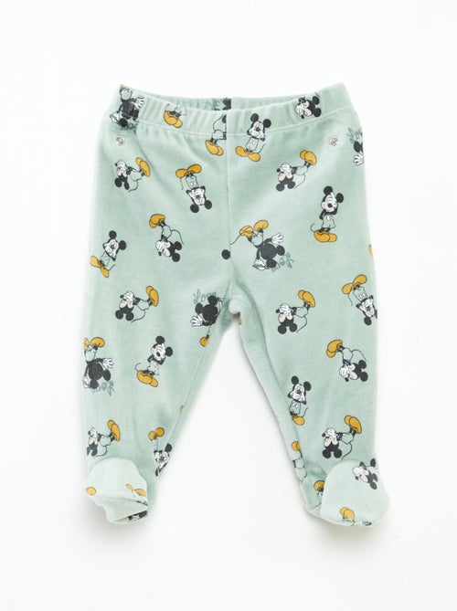 Ensemble pyjama en velours 'Disney' haut + pantalon - 2 pièces - Kiabi