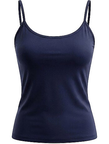 Ensemble pyjama femme caraco et short en coton jersey fila
