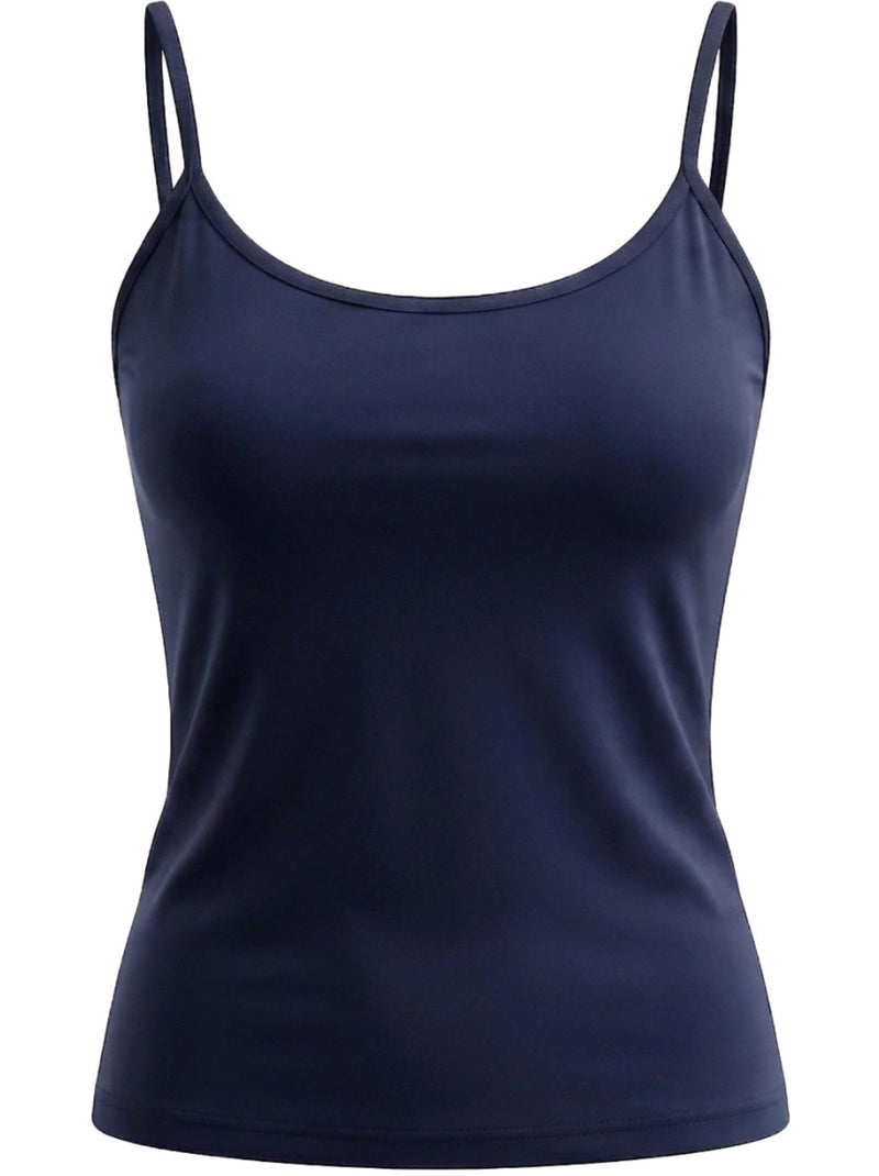 Ensemble pyjama femme caraco et short en coton jersey  fila Bleu - Kiabi
