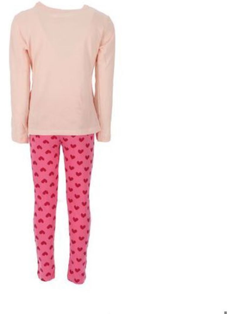 Ensemble pyjama fille - manches longues en coton doux - minnie mouse disney Rose - Kiabi