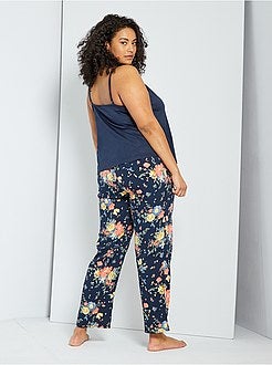 Ensemble pyjama fleuri - Kiabi