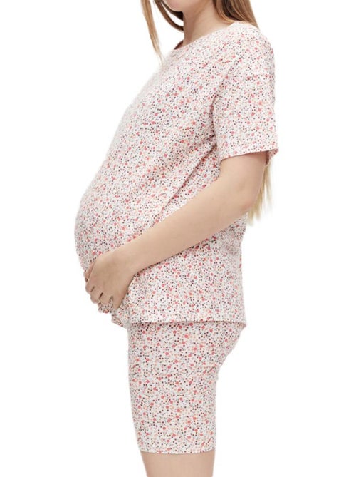 Ensemble Pyjama Fleuries Femme Mamalicious - Kiabi