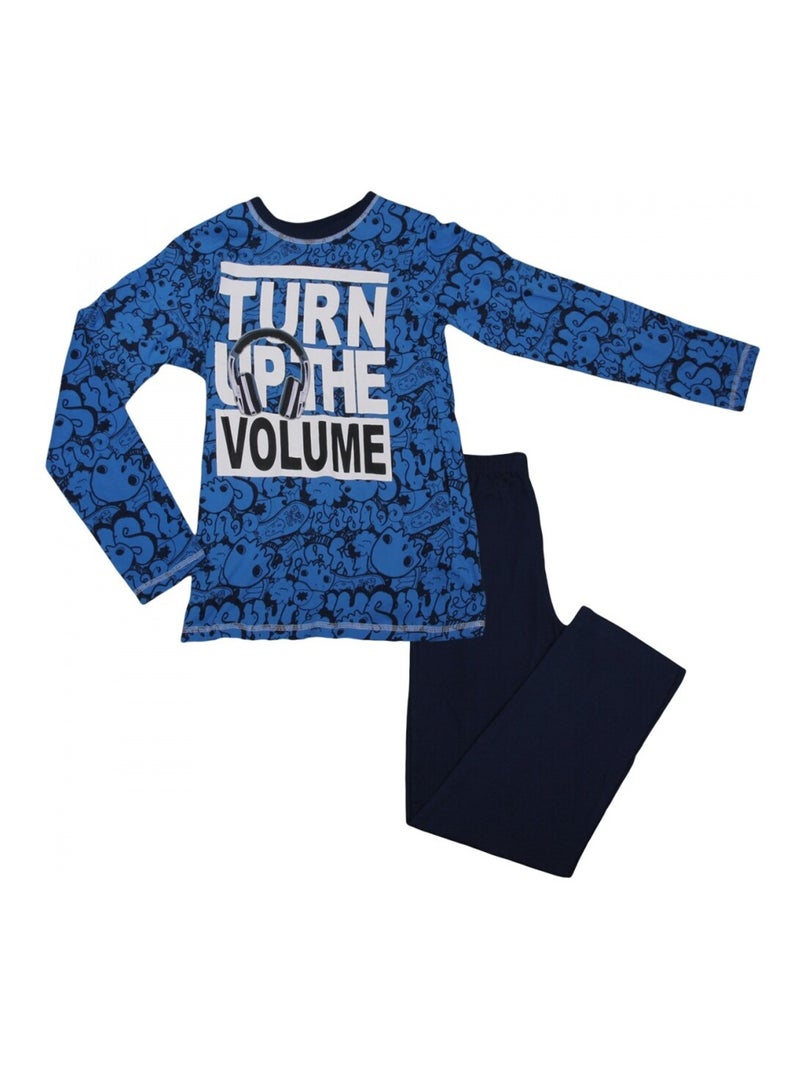 Ensemble pyjama garçon Bleu - Kiabi
