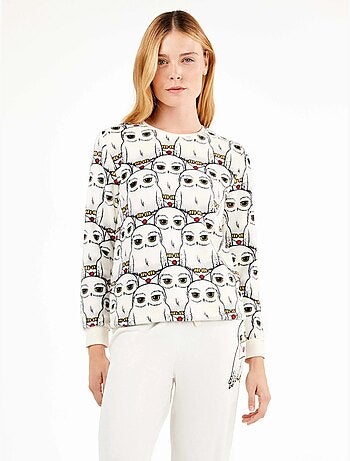 Ensemble pyjama harry potter en tissu polaire