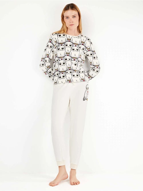 Ensemble pyjama harry potter en tissu polaire - Kiabi