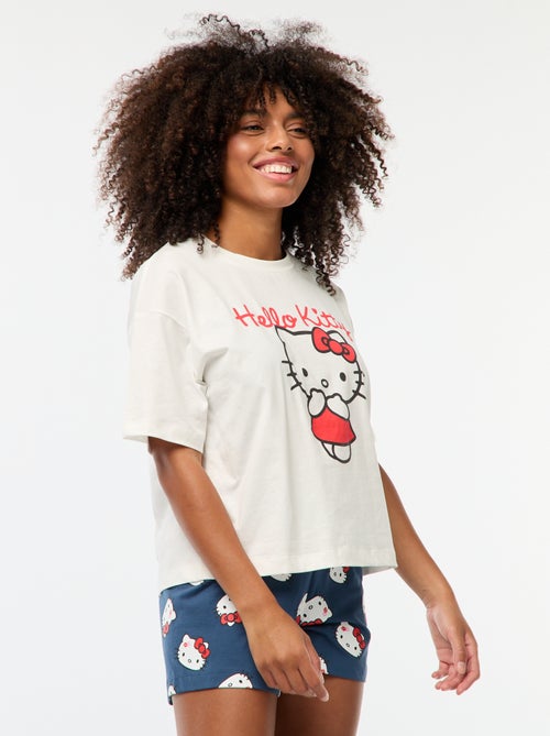 Ensemble pyjama 'Hello Kitty' - 2 pièces - Kiabi