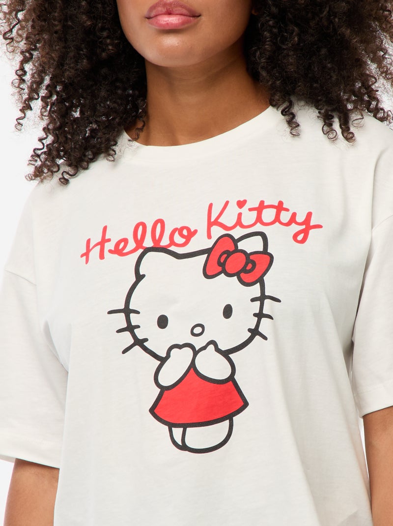 Ensemble pyjama 'Hello Kitty' - 2 pièces BLEU - Kiabi