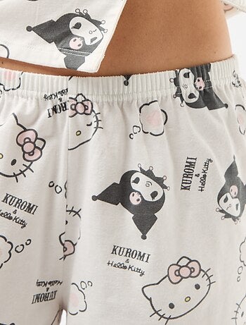 Ensemble pyjama 'Hello Kitty' - 2 pièces