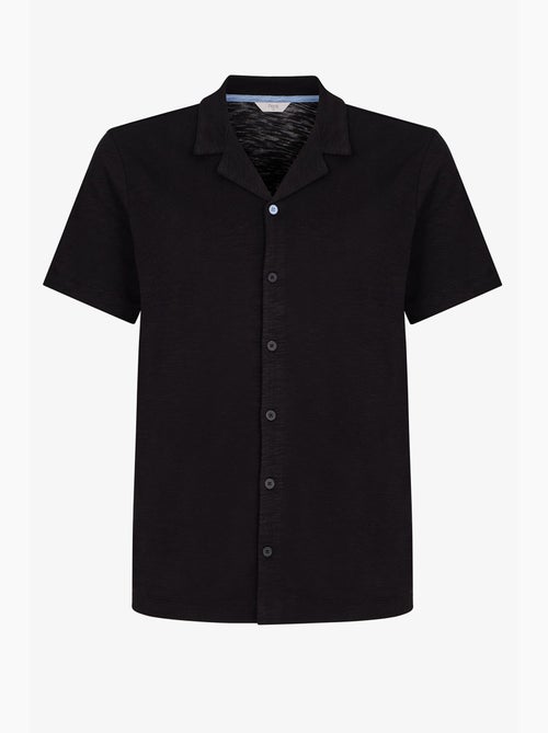 Ensemble pyjama homme city avec chemise à manches courtes et pantalon penti - Kiabi Ensemble pyjama homme city avec chemise à manches courtes et pantalon penti - Kiabi