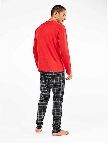 Ensemble pyjama homme en interlock Snoopy