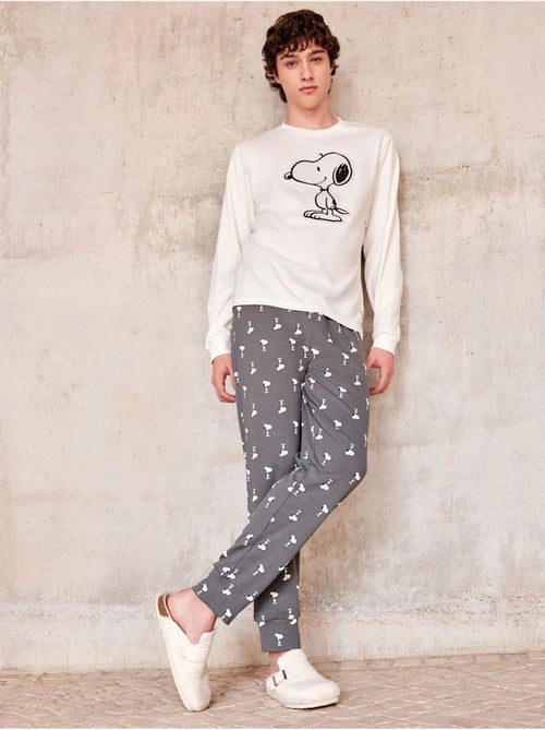Ensemble pyjama homme imprimé Snoopy - Kiabi Ensemble pyjama homme imprimé Snoopy - Kiabi