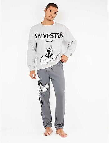 Ensemble pyjama homme Sylvester en interlock