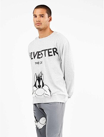 Ensemble pyjama homme Sylvester en interlock