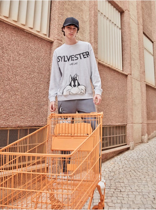 Ensemble pyjama homme Sylvester en interlock - Kiabi Ensemble pyjama homme Sylvester en interlock - Kiabi