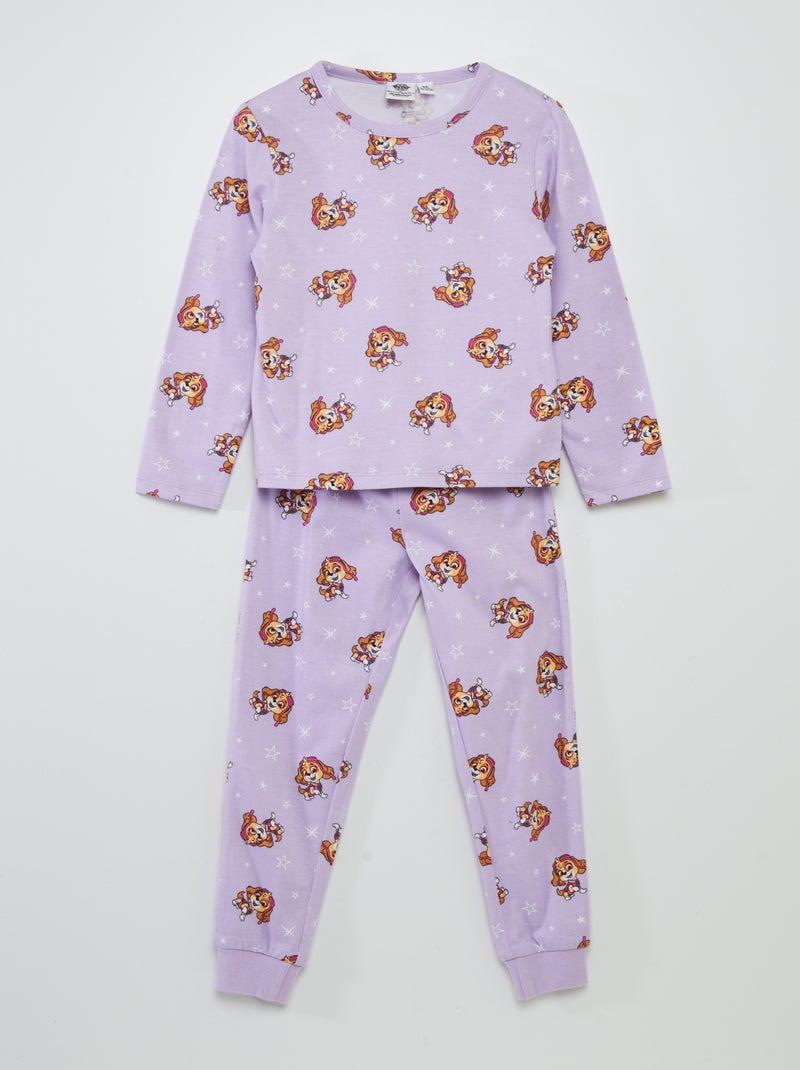 Ensemble pyjama imprimé 'Pat'patrouille' - 2 pièces Violet - Kiabi