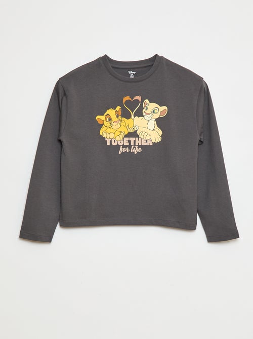 Ensemble pyjama imprimé 'Roi Lion' - 2 pièces - Kiabi