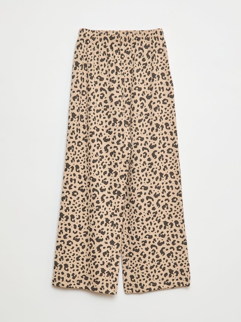 Ensemble pyjama imprimé 'Roi Lion' - 2 pièces Gris/léopard - Kiabi