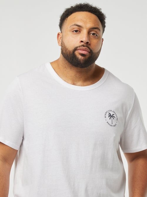 Ensemble pyjama imprimé short + t-shirt - 2 pièces - Kiabi