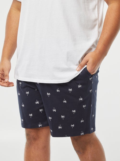 Ensemble pyjama imprimé short + t-shirt - 2 pièces - Kiabi