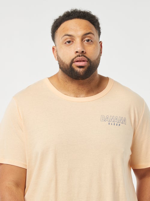 Ensemble pyjama imprimé short + t-shirt - 2 pièces - Kiabi