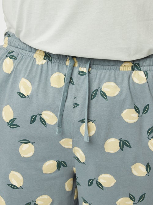 Ensemble pyjama imprimé short + t-shirt - 2 pièces - Kiabi