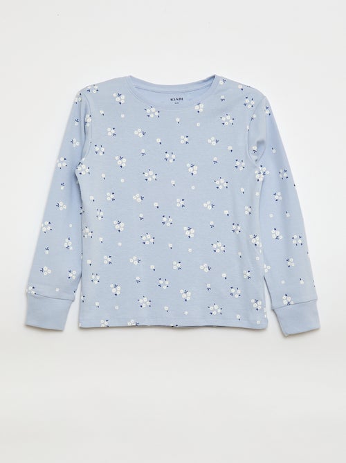 Ensemble pyjama imprimé t-shirt + pantalon - 2 pièces - Kiabi