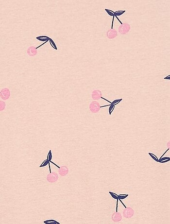 Ensemble pyjama imprimé t-shirt + pantalon - 2 pièces