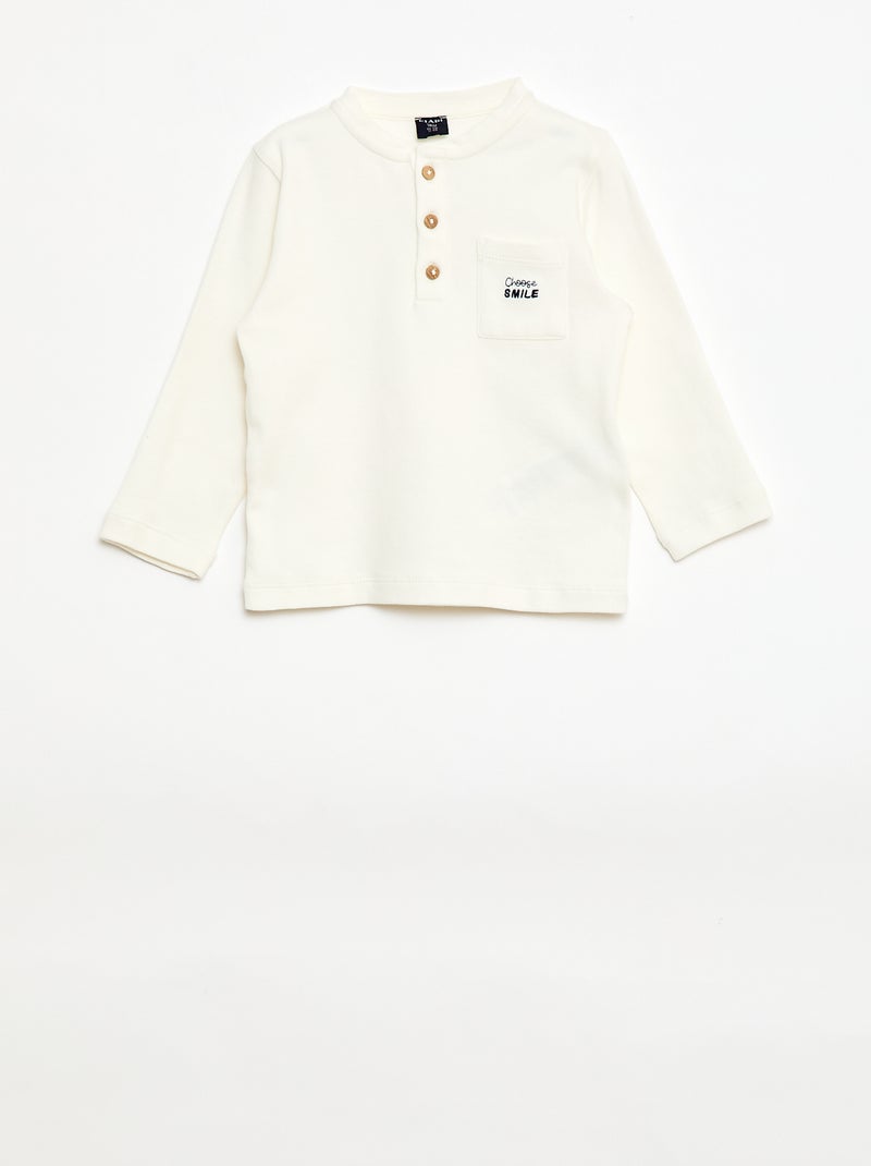 Ensemble pyjama long - 2 pièces Bleu - Kiabi