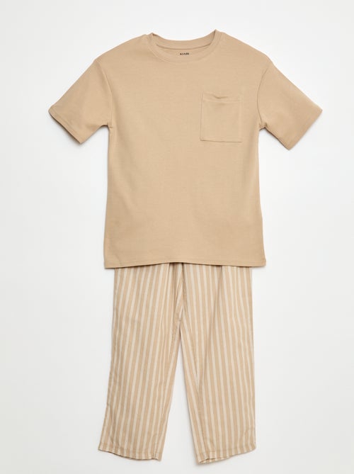 Ensemble pyjama long - 2 pièces - Kiabi
