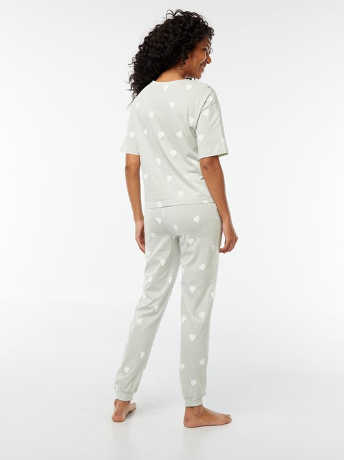 Ensemble pyjama long - 2 pièces - Kiabi