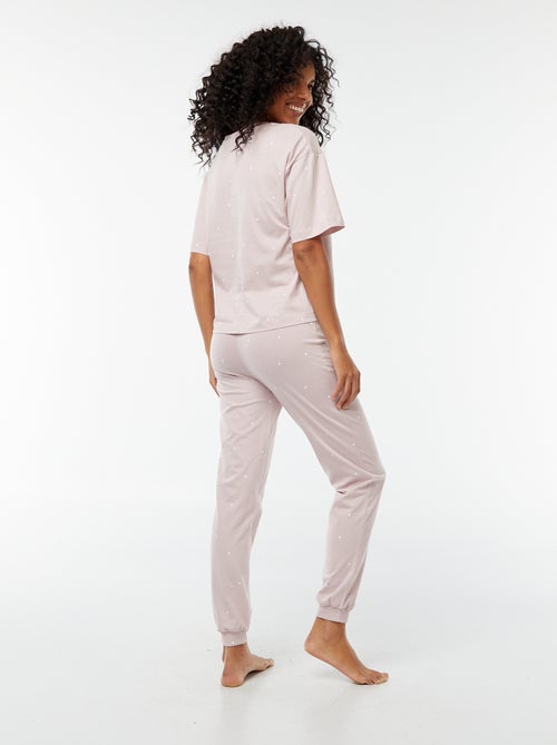 Ensemble pyjama long - 2 pièces - Kiabi