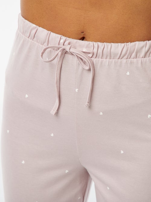 Ensemble pyjama long - 2 pièces - Kiabi