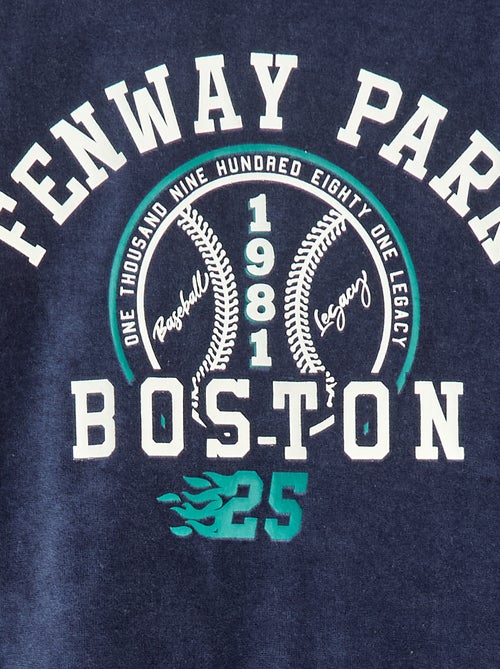 Ensemble pyjama long bimatière t-shirt + pantalon - 2 pièces - Kiabi