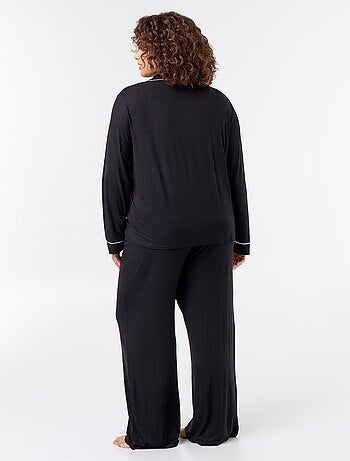Ensemble pyjama long chemise + pantalon - 2 pièces
