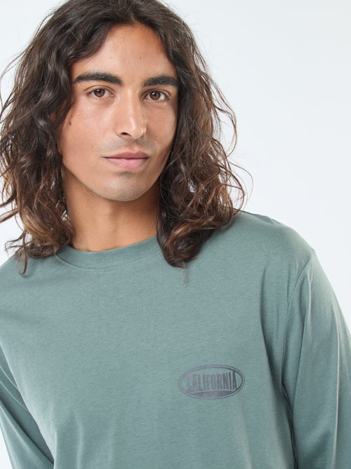 Ensemble pyjama long en jersey t-shirt + pantalon - 2 pièces - Kiabi