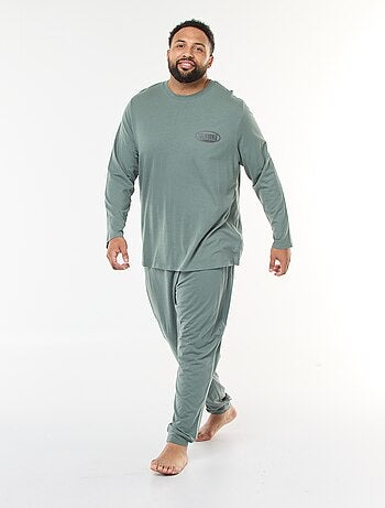 Ensemble pyjama long en jersey t-shirt + pantalon - 2 pièces