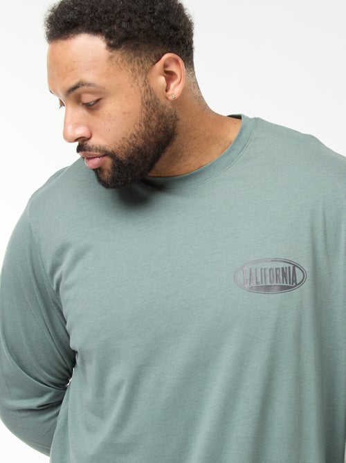 Ensemble pyjama long en jersey t-shirt + pantalon - 2 pièces - Kiabi